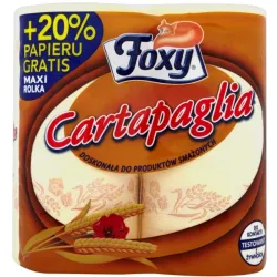 FOXY RĘCZNIK PAPIEROWY CARTAPAGLIA 2SZT SUPER CHŁONNY